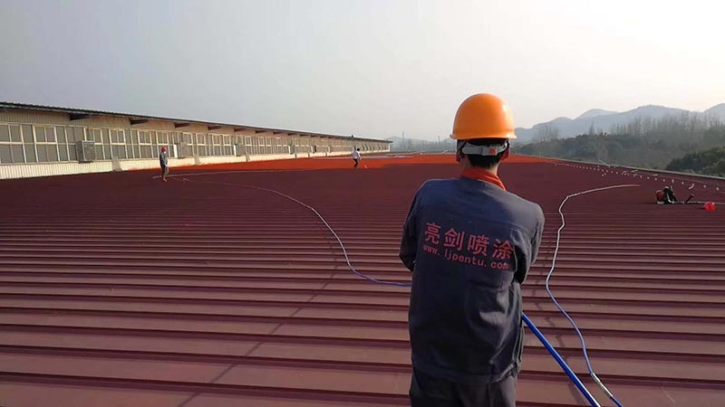 丹陽沃德集團屋面彩鋼瓦翻新案例 丹陽沃德集團屋面彩鋼瓦翻新案例